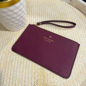 Kate Spade Wristlet in Plum
